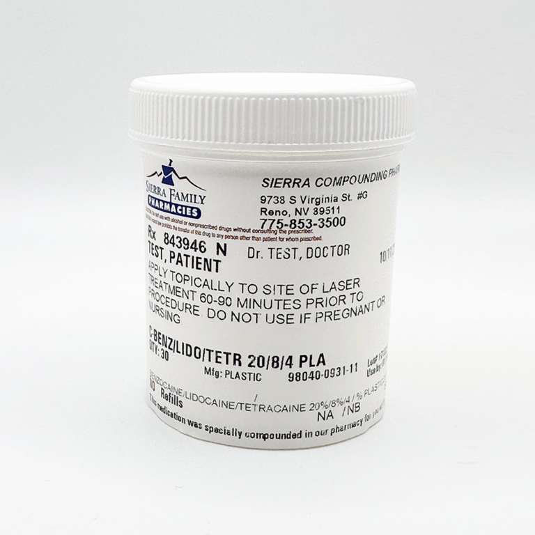 gabapentin tetracaine cream